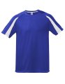 Goedkope Sportshirt Starworld Unisex Contrast Deep Royal-wit